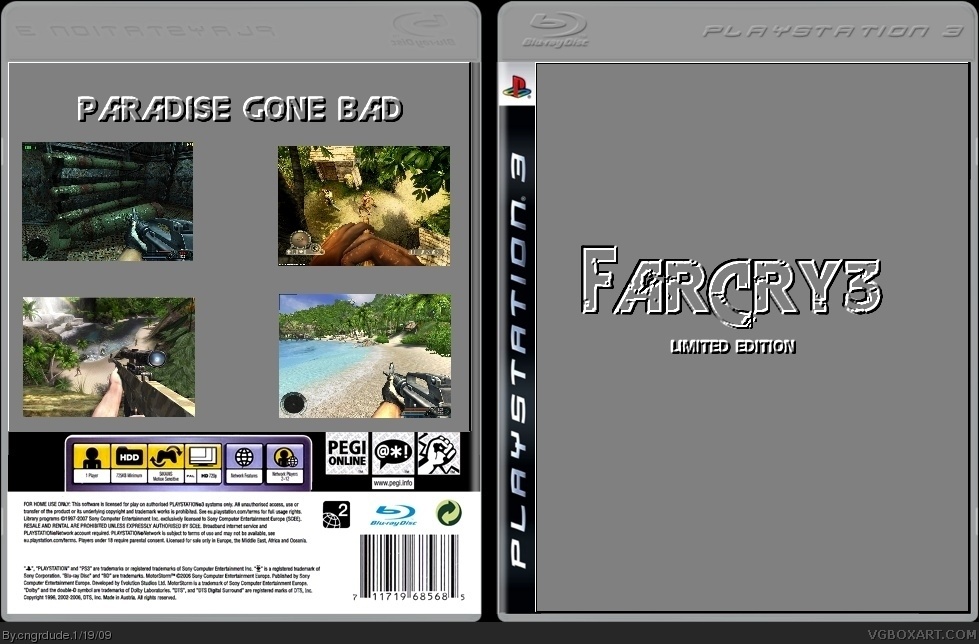 FarCry 3 (Limited Edition) box cover