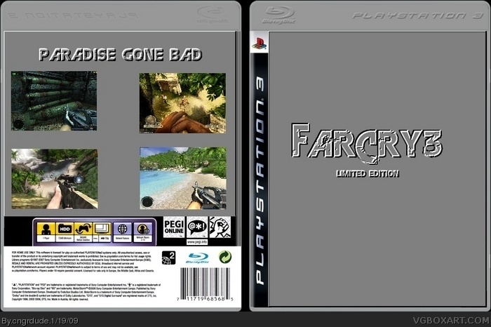 FarCry 3 (Limited Edition) box art cover