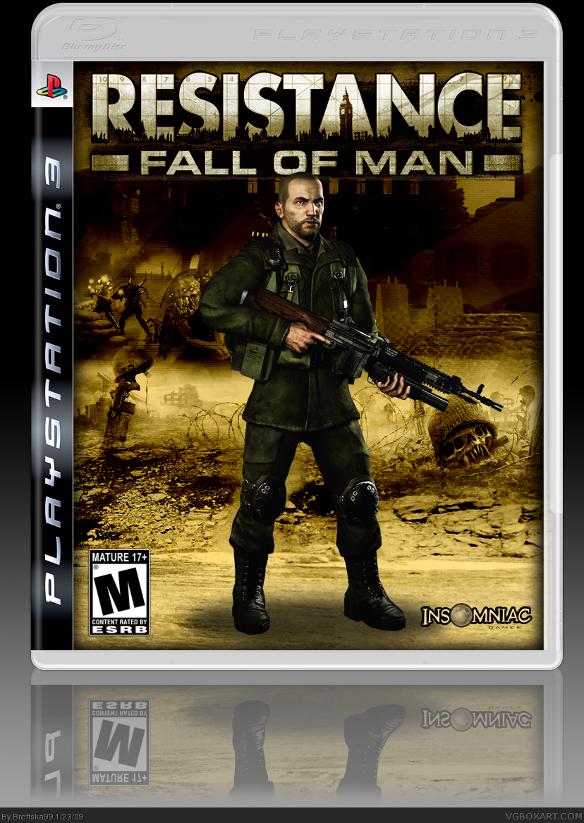 Viewing full size Resistance: Fall of Man box cover