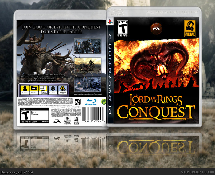lord of the rings conquest ps3