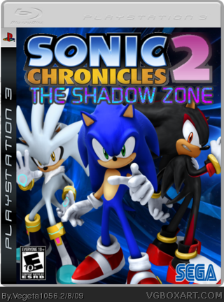 Sonic Chronicles 2: The Shadow Zone box cover