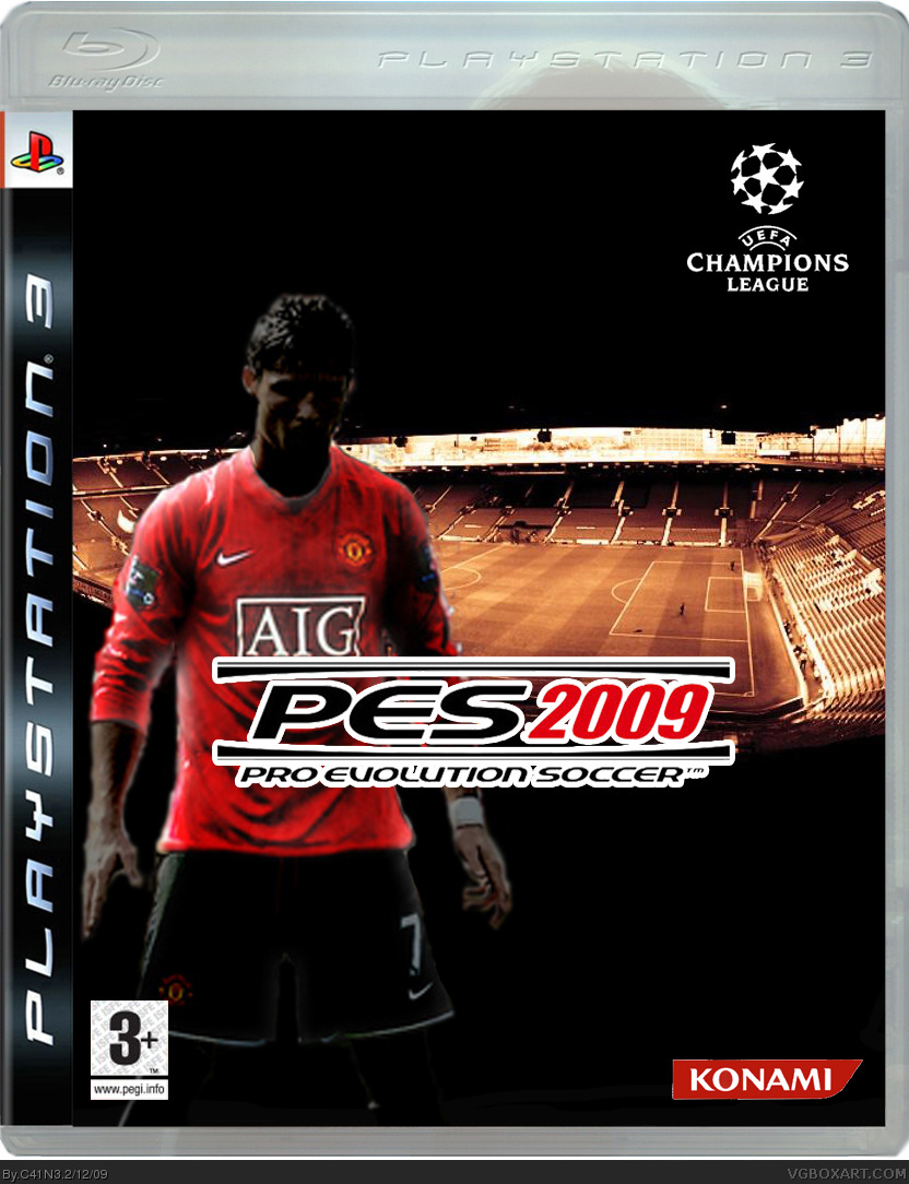 Pro Evolution Soccer 2009 box cover
