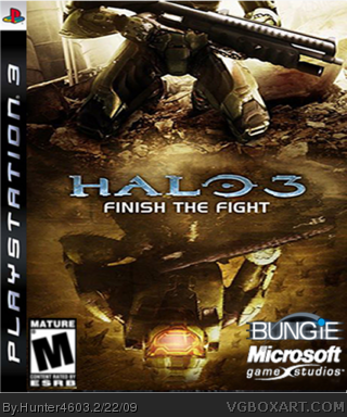 Halo 3 Finish the Fight box cover