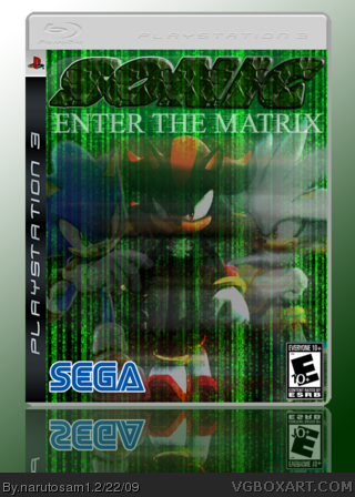 Sonic: Enter The Matrix box cover