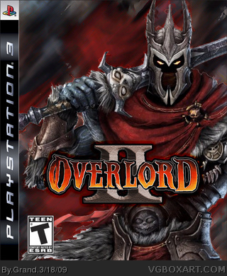 Emperador bolso pereza Overlord 2 PlayStation 3 Box Art Cover by Grand