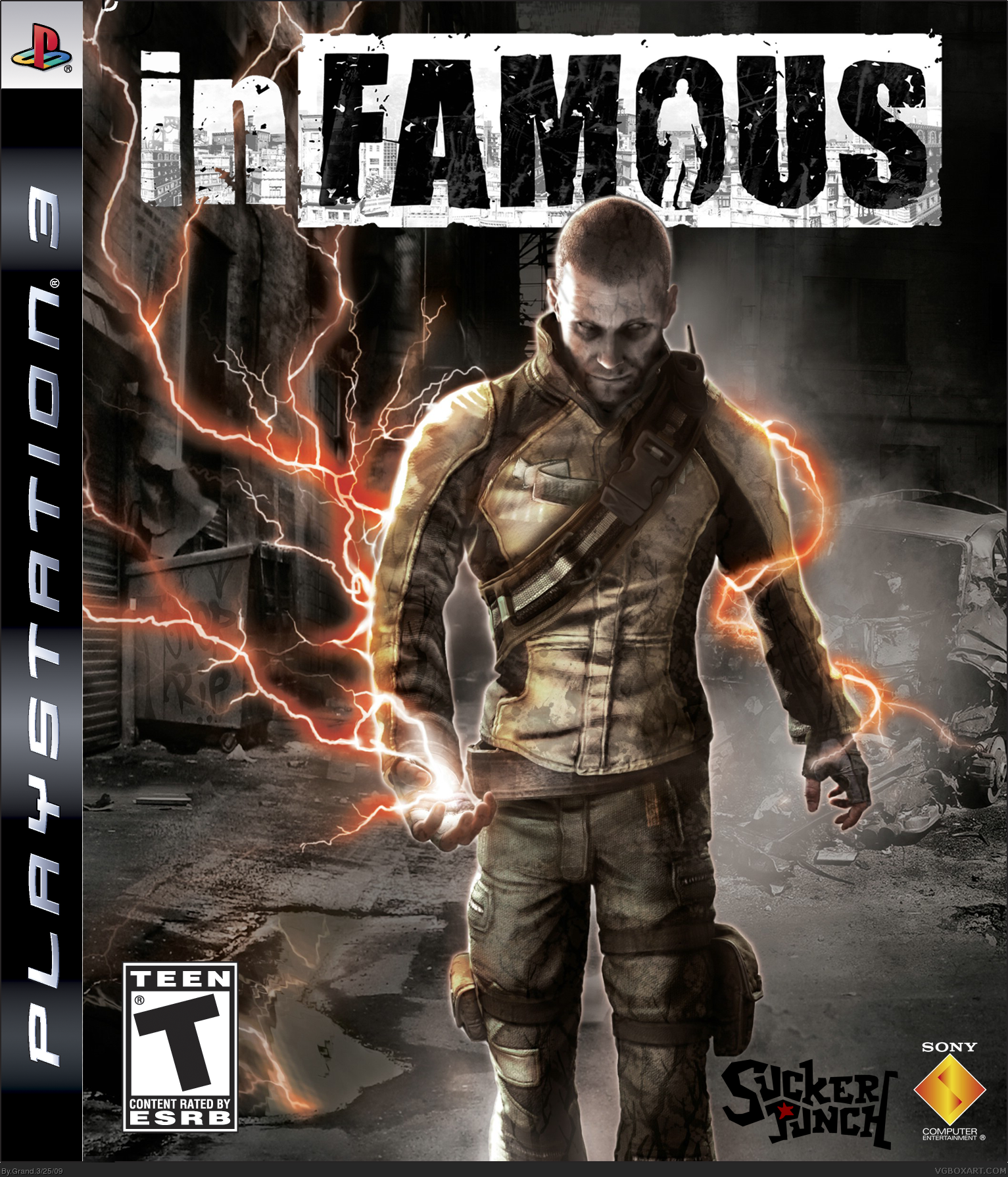 Обложка ps3. Infamous 2 ps3 обложка. Infamous ps3 Cover. Инфеймос 1. Дурная репутация 1 игра ps3.