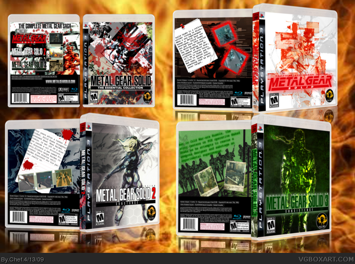 Metal Gear Solid: The Essential Collection box art cover