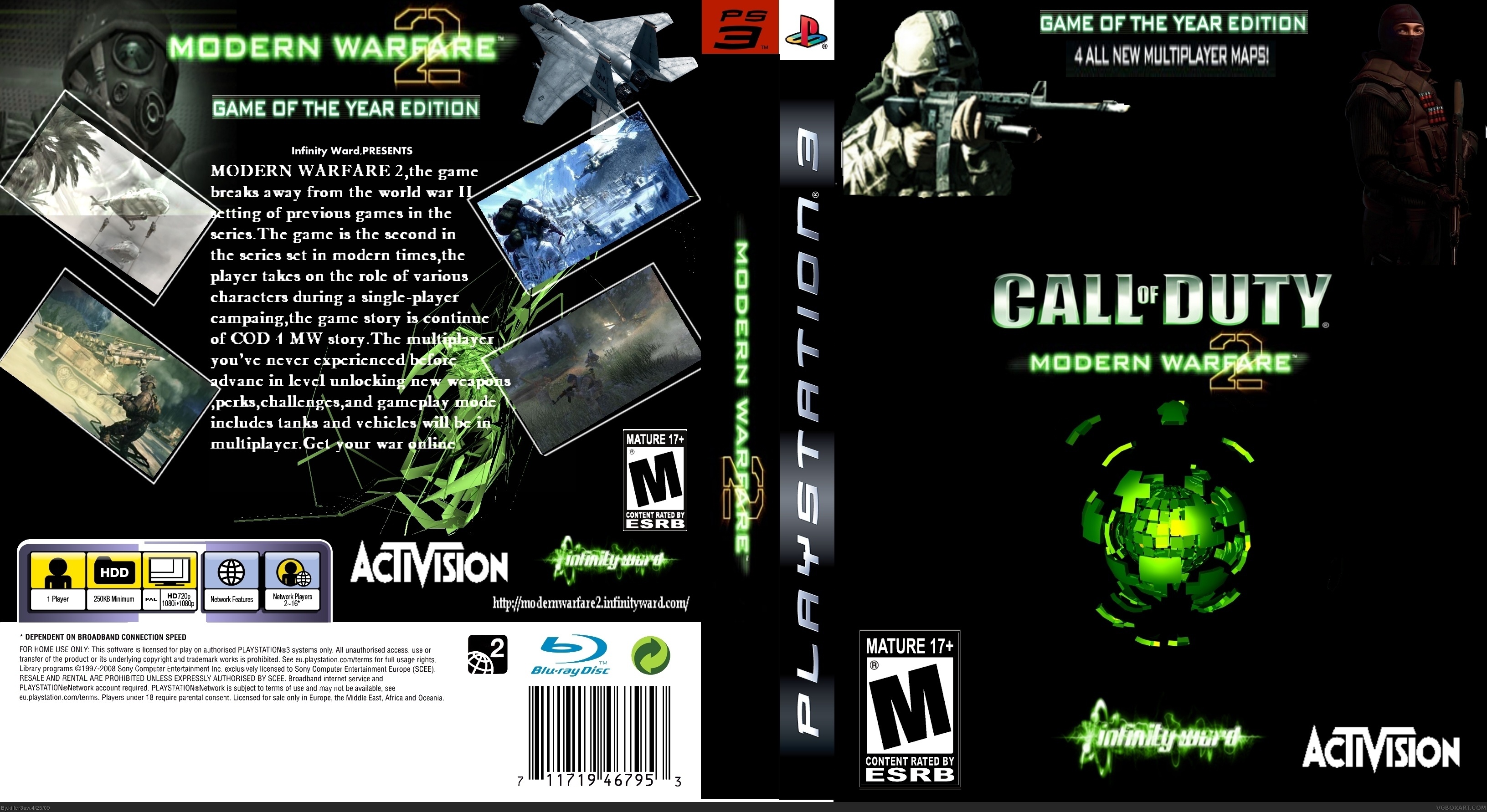 Modern Warfare 2 box cover