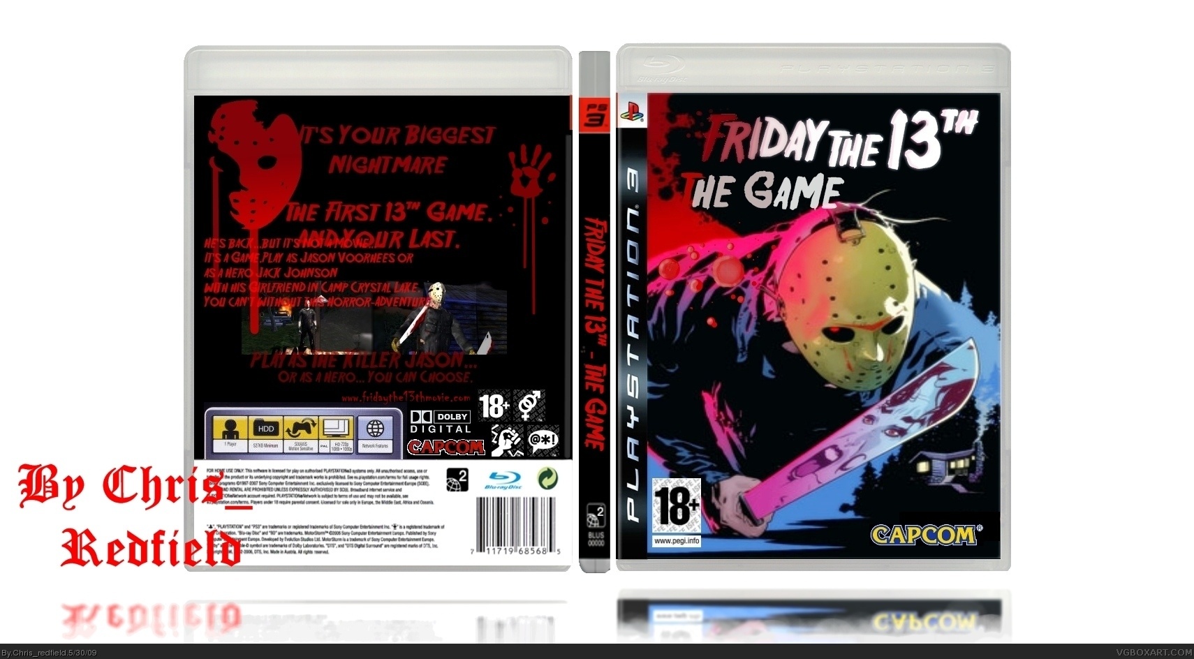 Friday the 13th - The Game box cover