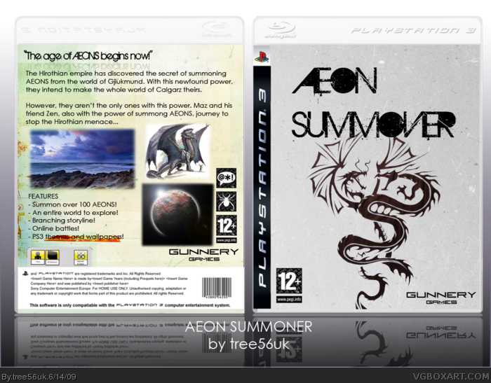 Aeon Summoner box art cover