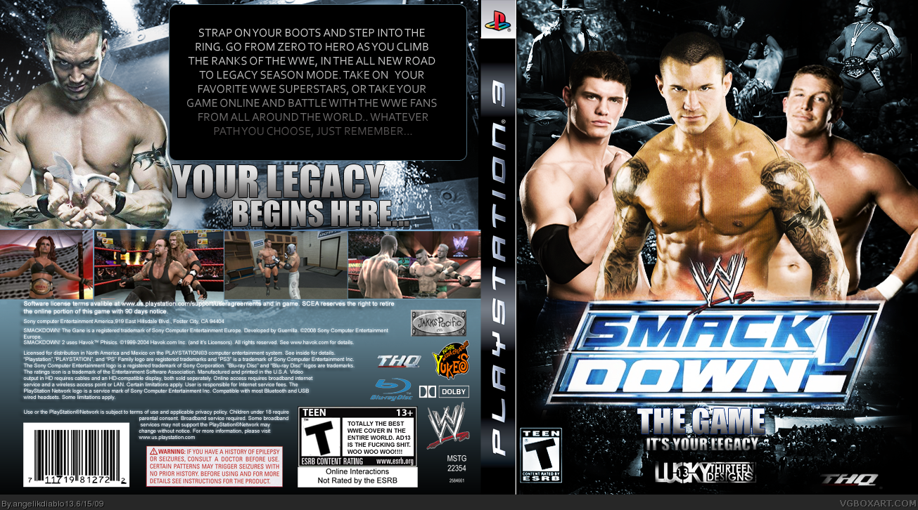 WWE Smackdown: The Game box cover