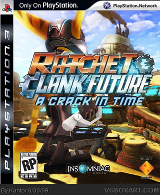 Ratchet & Clank Future: A Crack in Time box cover