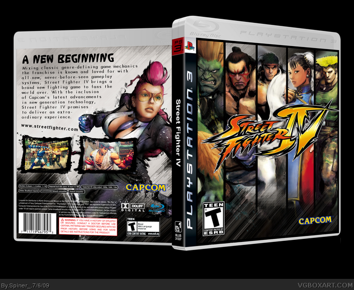 Street Fighter  IV box art cover
