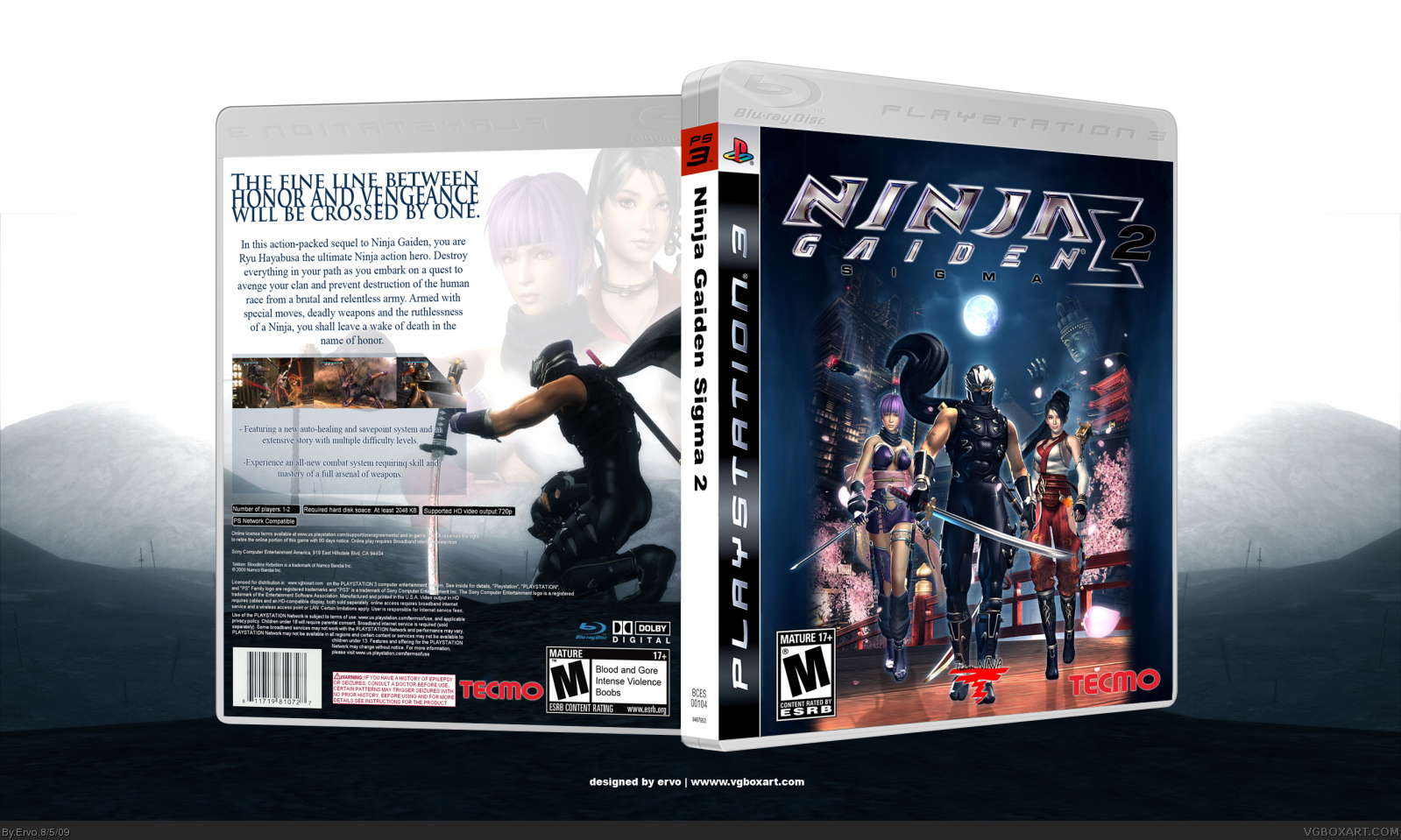Ninja Gaiden Sigma II box cover