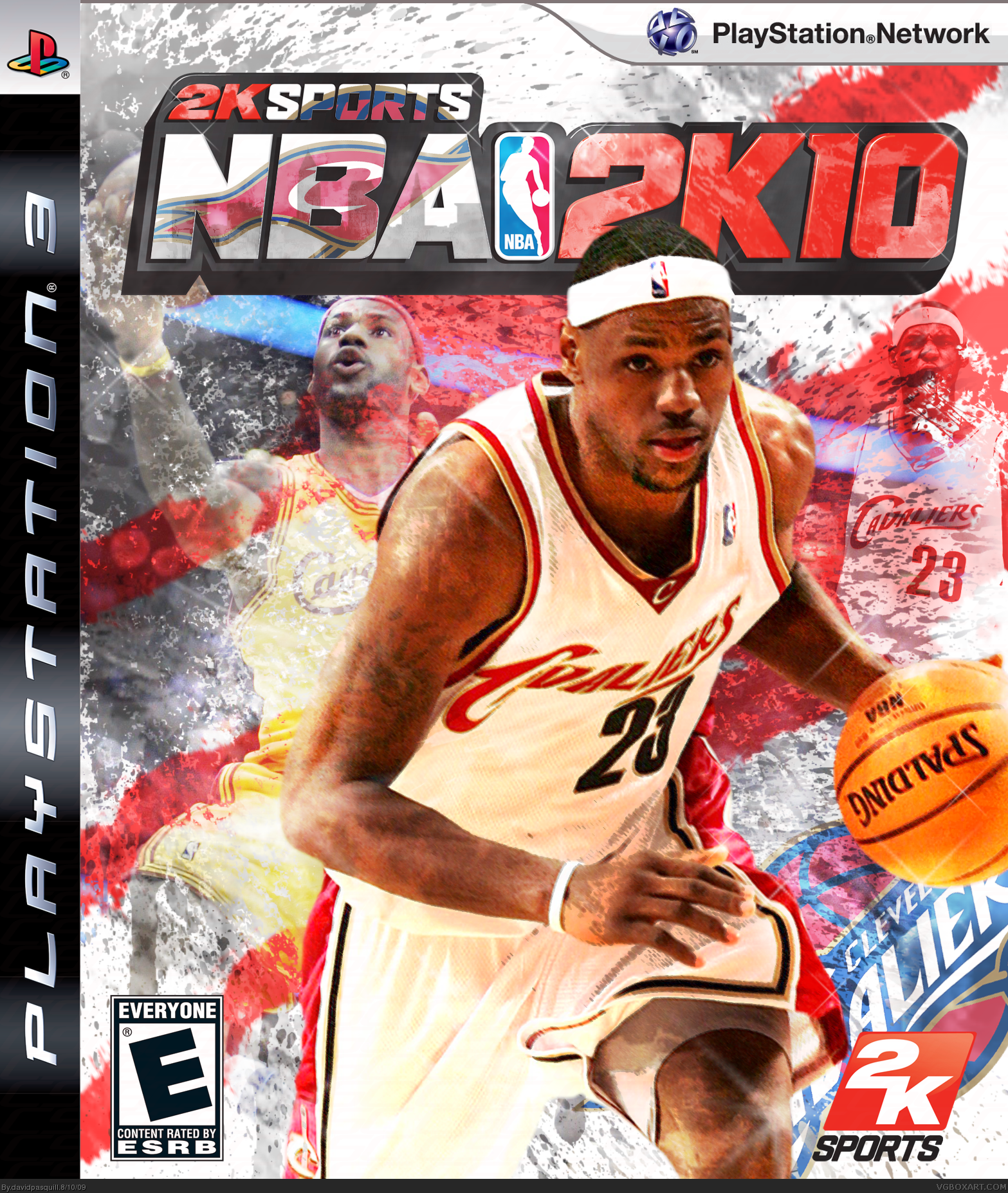 NBA 2K10 box cover
