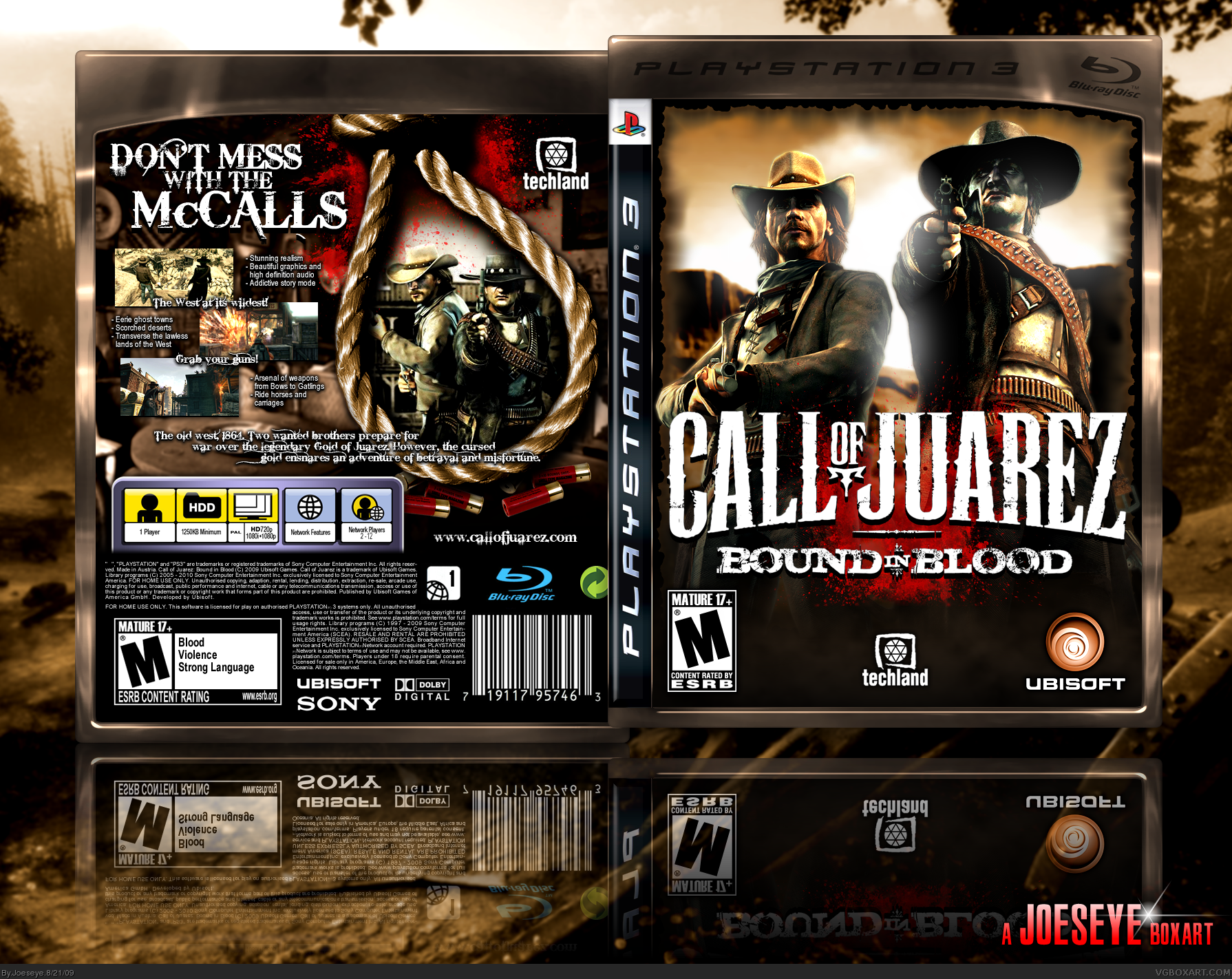 Game box 3. PLAYSTATION 3 Call of Juarez: bound in Blood. Плейстейшен 2 Call of Juarez. Call of Juarez ps3.