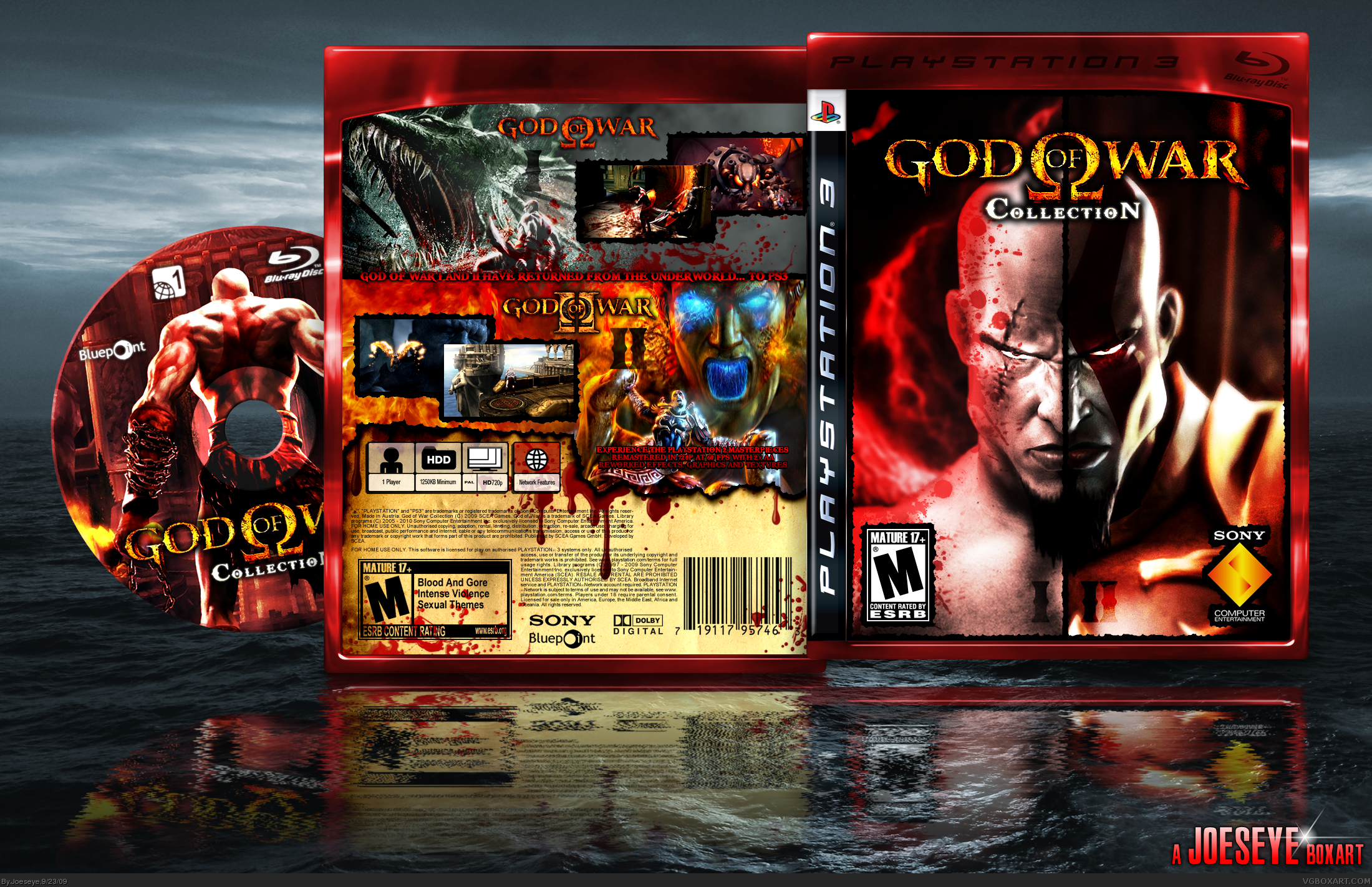 God of War Collection (PS3) - The Cover Project