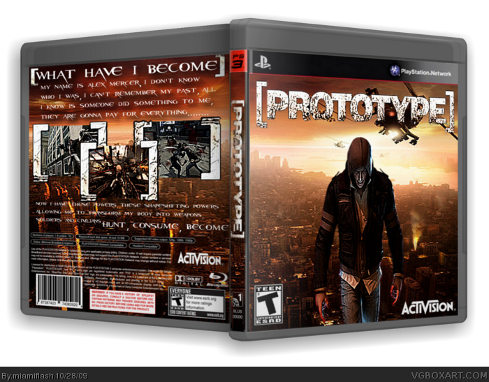 Prototype Collector's Edition box art cover