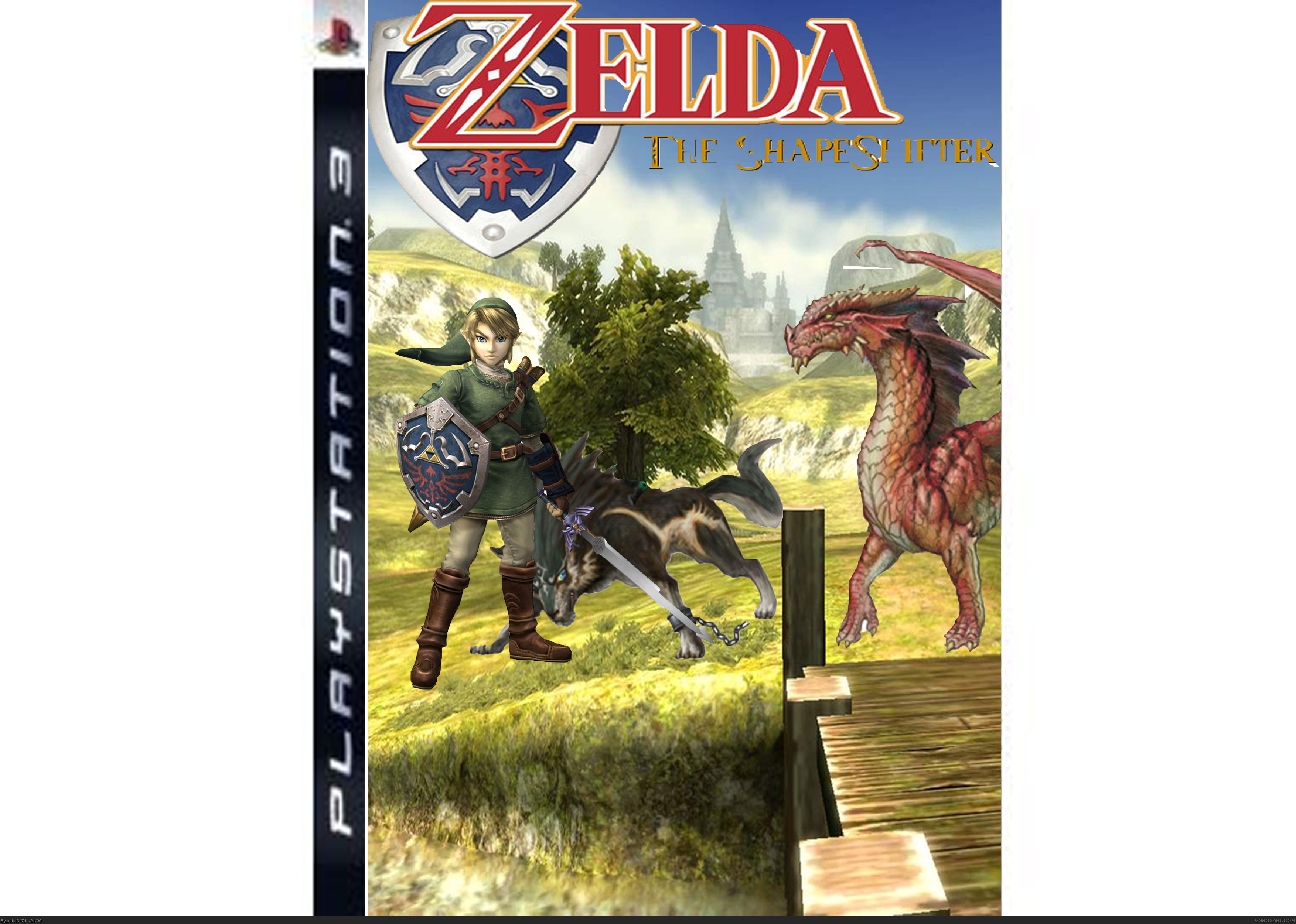 Zelda The Shapeshifter box cover