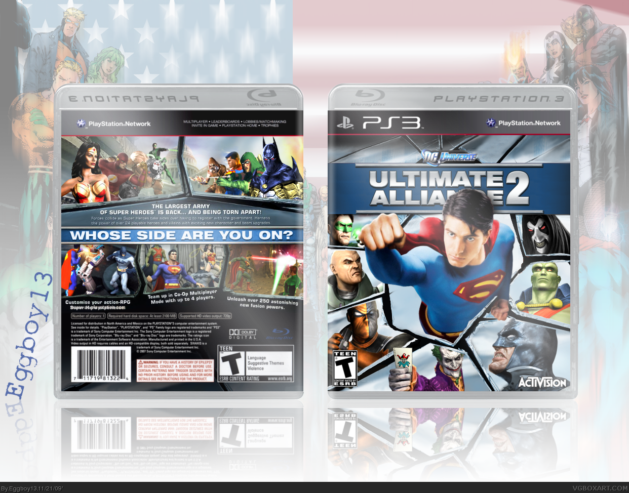 DC Universe: Ultimate Alliance 2 box cover
