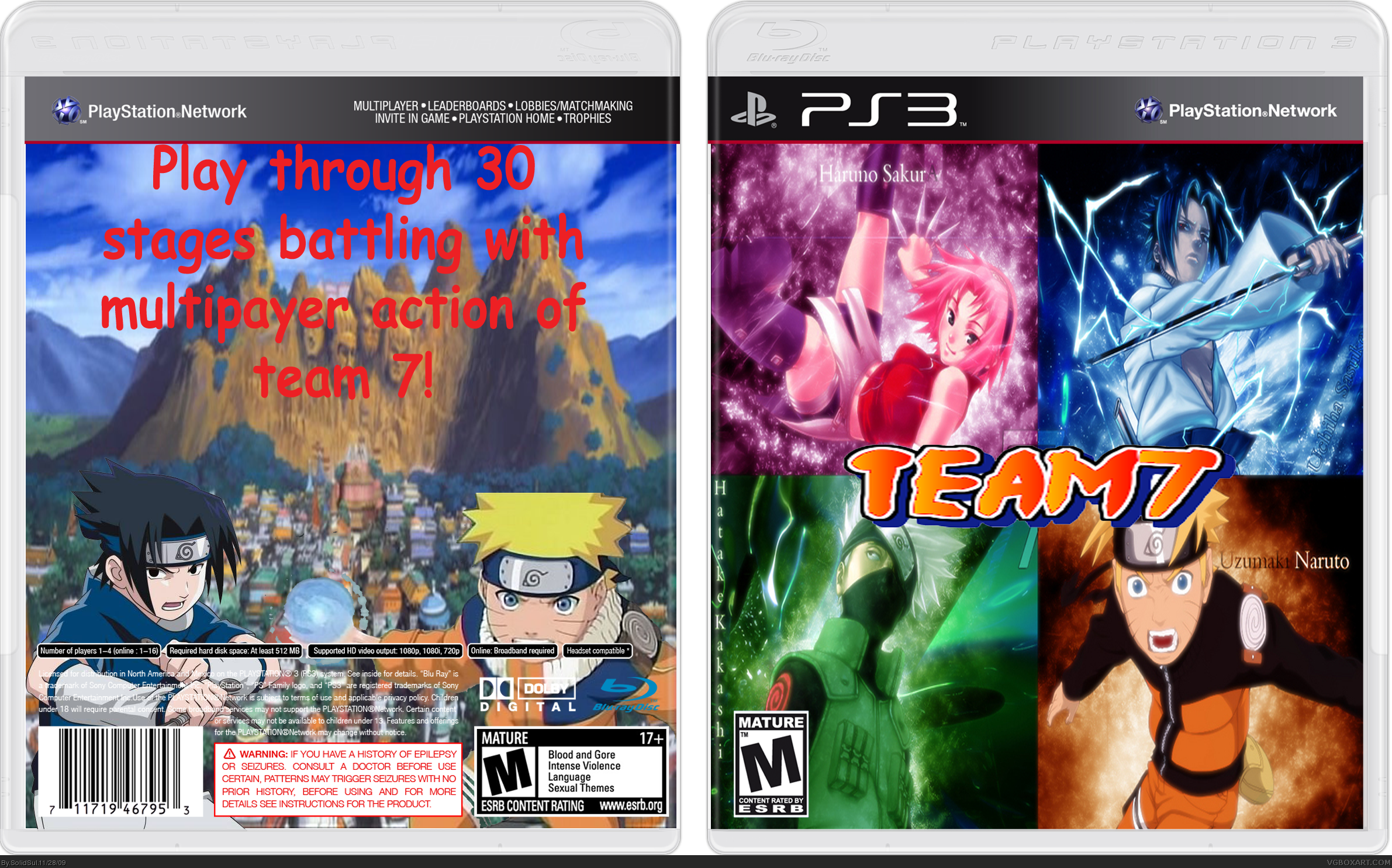 Naruto:Team7 box cover