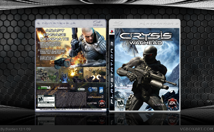 Crysis: Warhead box art cover