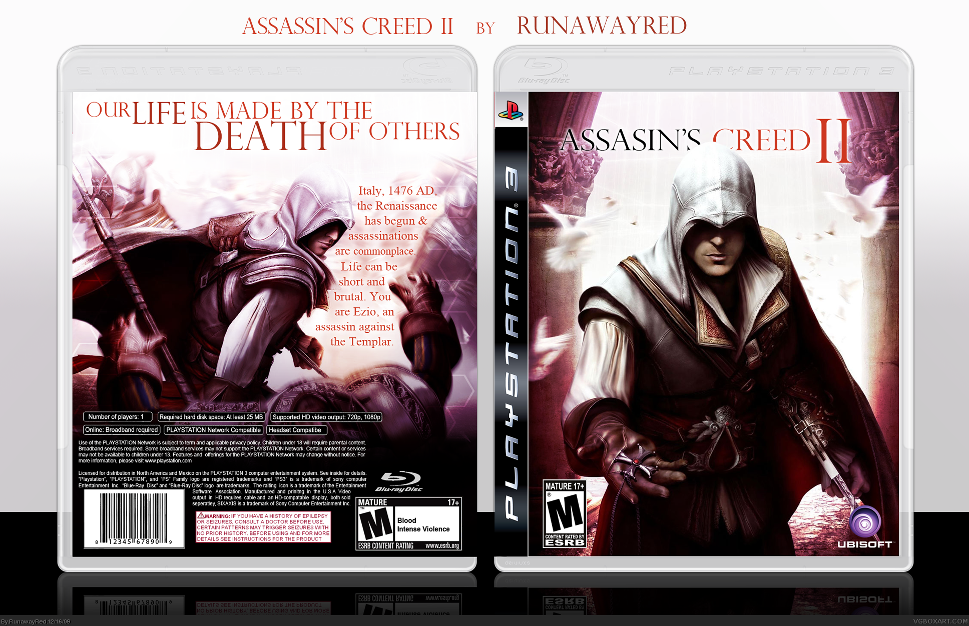 Viewing Full Size Assassin S Creed Ii Box Cover