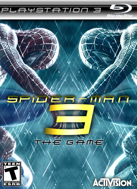 Spider-Man 3 PlayStation 3 Box Art Cover by Radioactive Bob