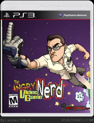 The Angry Video Game Nerd Game box art cover
