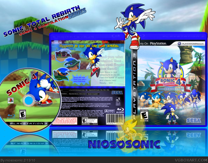 Sonic the Hedgehog 4: Episode II  (PS3) Gameplay 