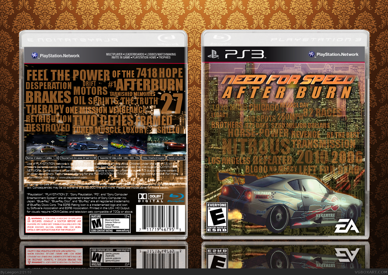 Need For Speed: After Burn box cover