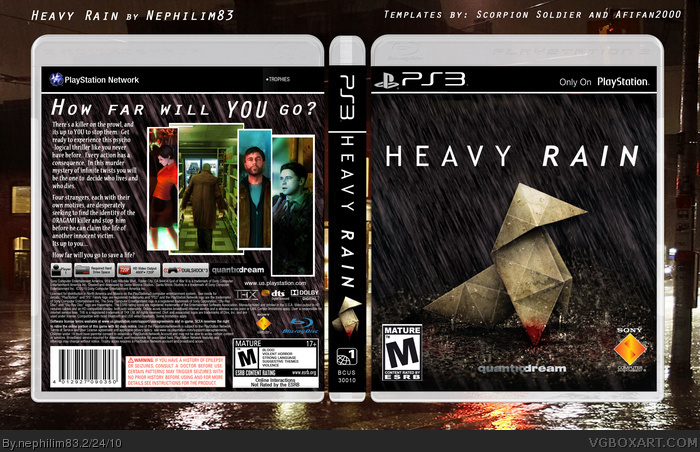 how you install heavy rain game for ps3
