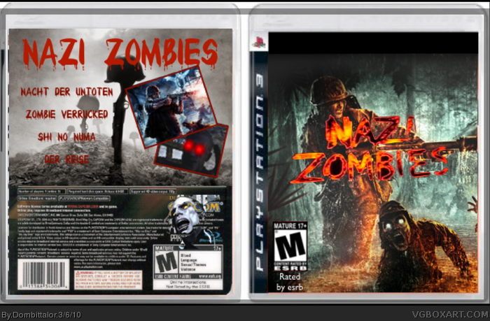 call of duty zombies playstation 3