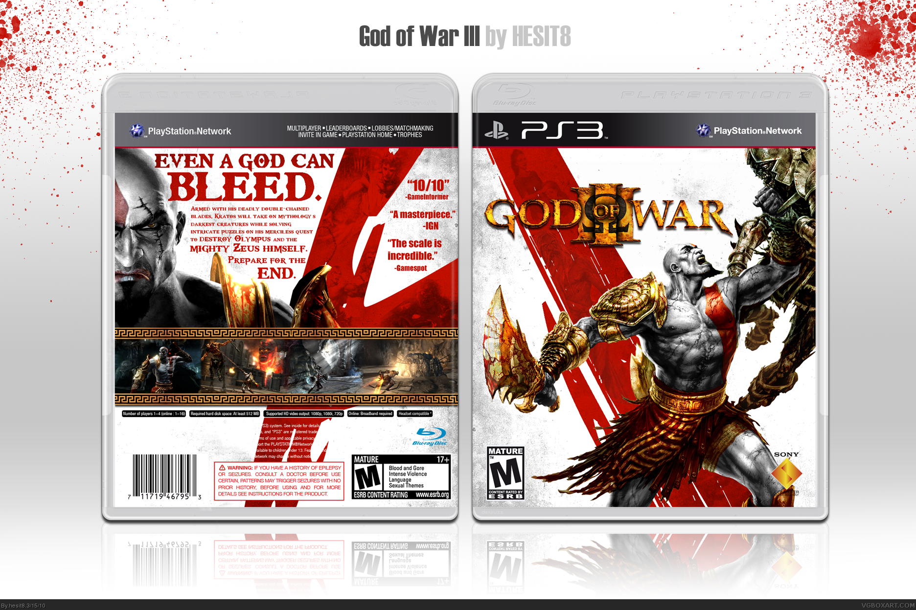 God of War III Box Shot for PlayStation 3 - GameFAQs