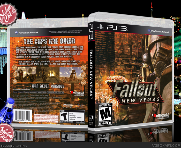 Fallout: New Vegas box art cover