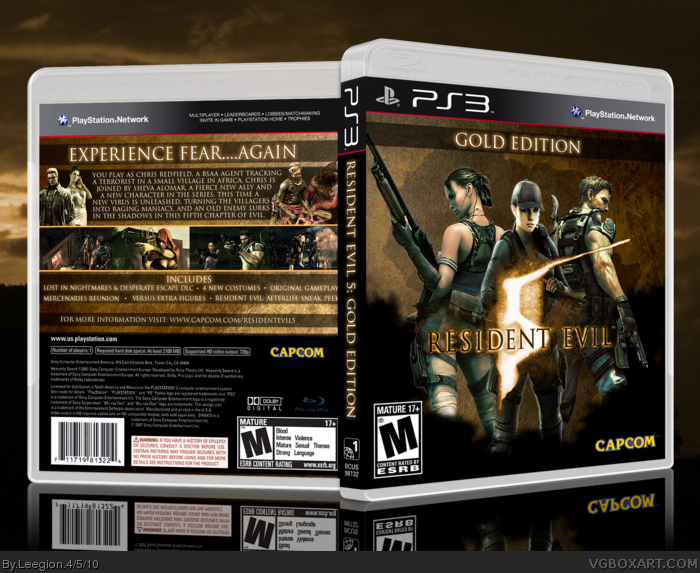  Resident Evil 5: Gold Edition - Playstation 3 : Capcom