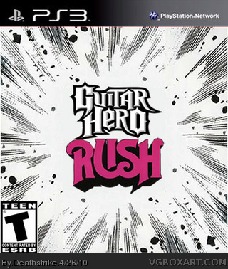 Guitar Hero: Rush box cover