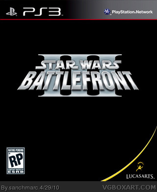 Wars: Battlefront III PlayStation 3 Box Cover by sanchmarc