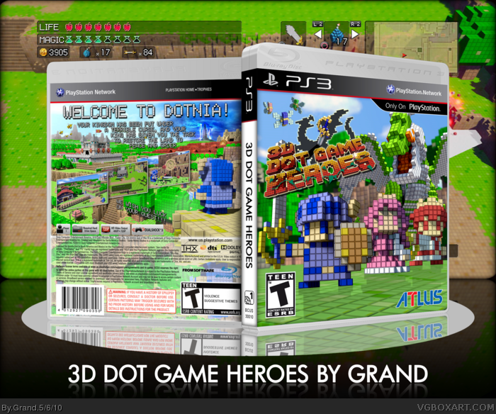 3d dot game heroes ps3