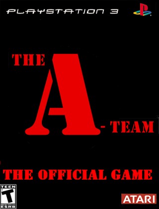 The A-Team the official game box cover
