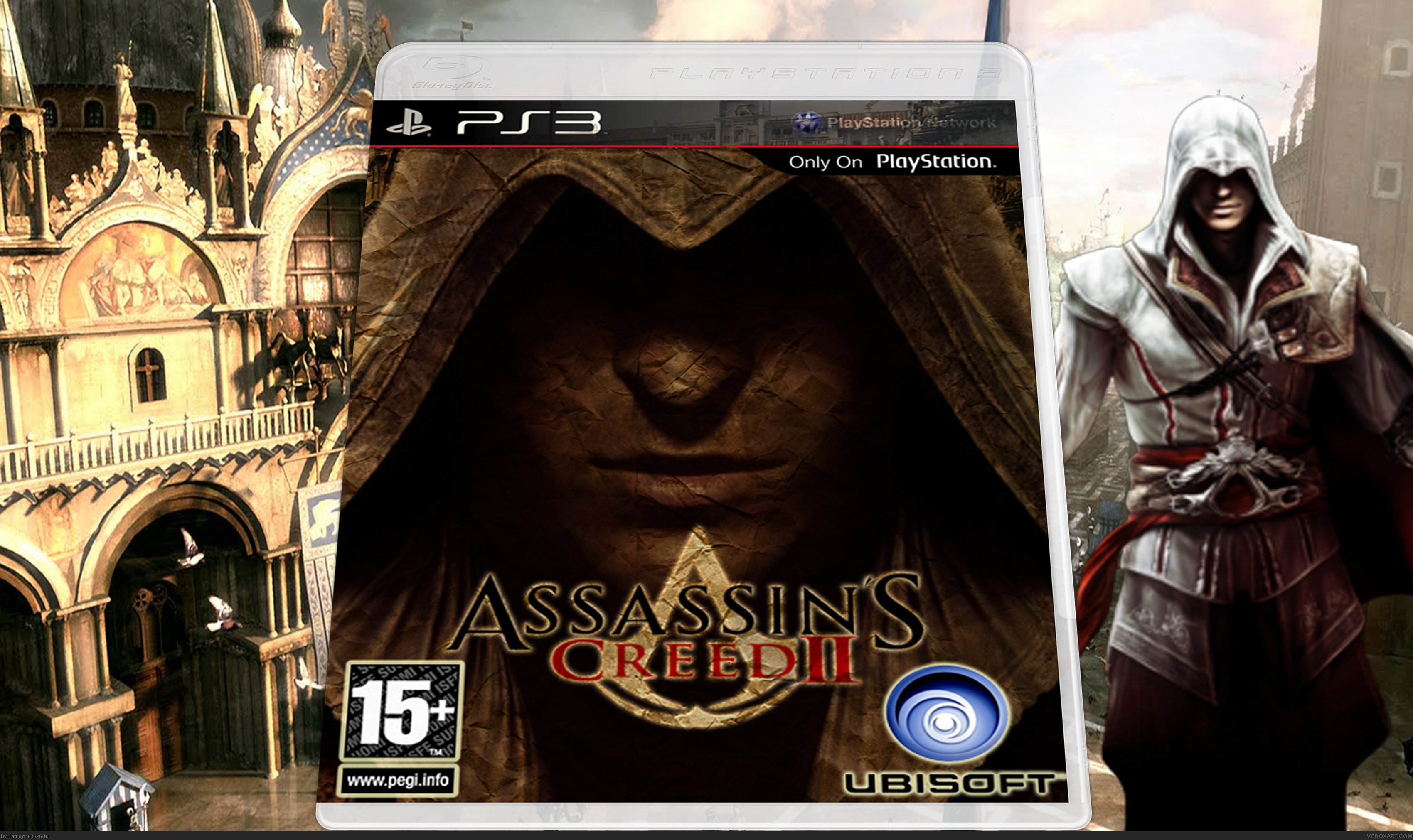 Assassin's Creed 2 PlayStation 3 Box Art Cover by Harrisjo10