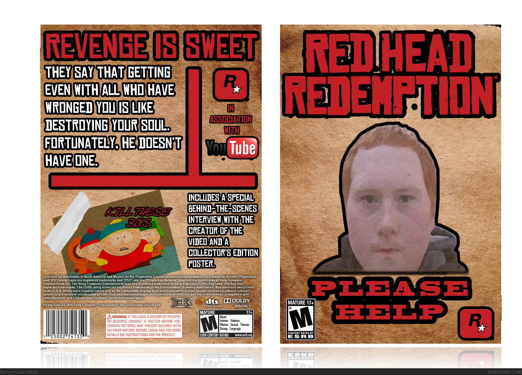 Red Head Redemption box cover