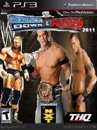 WWE SmackDown vs. RAW 2011 box cover