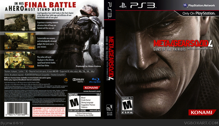 metal gear solid 4 guns of the patriots pc torents