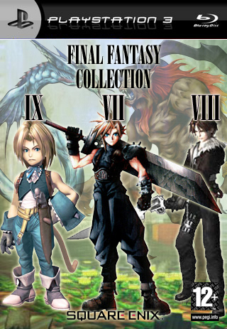 Final Fantasy Collection PlayStation 3 Box Art Cover by Vhero