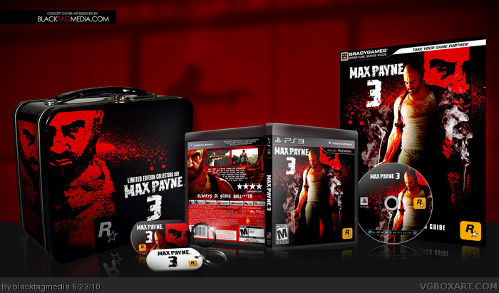 Drumroll PleaseWe Have the Max Payne 3 Cover Art!