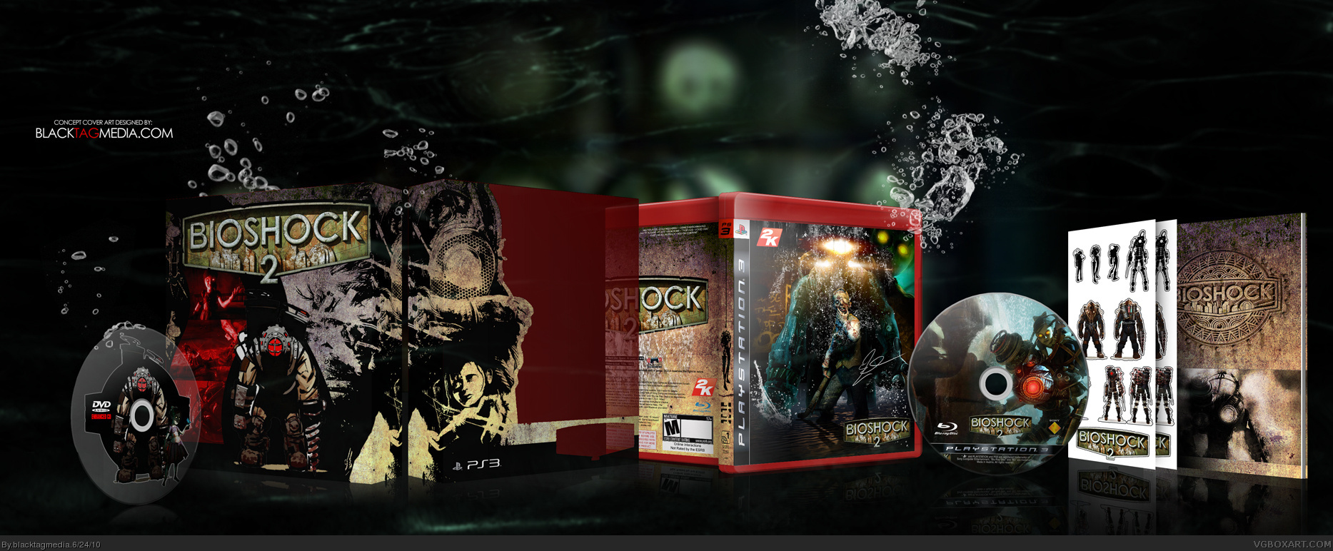 Bioshock 2: Signed Artbox Collectors Edition box cover