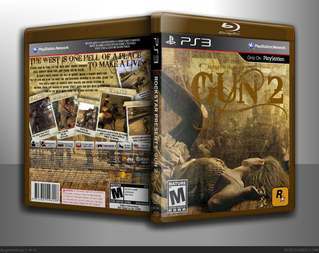 Rockstar Presents: Gun 2 box cover