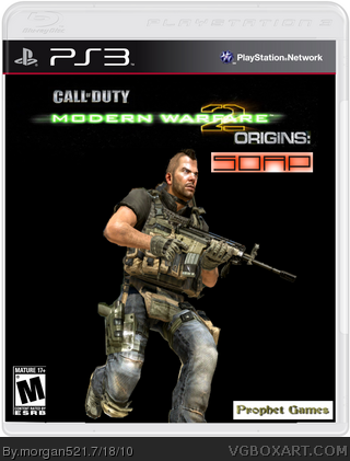 Call of Duty: Modern Warfare 2 Origins: Soap box art cover