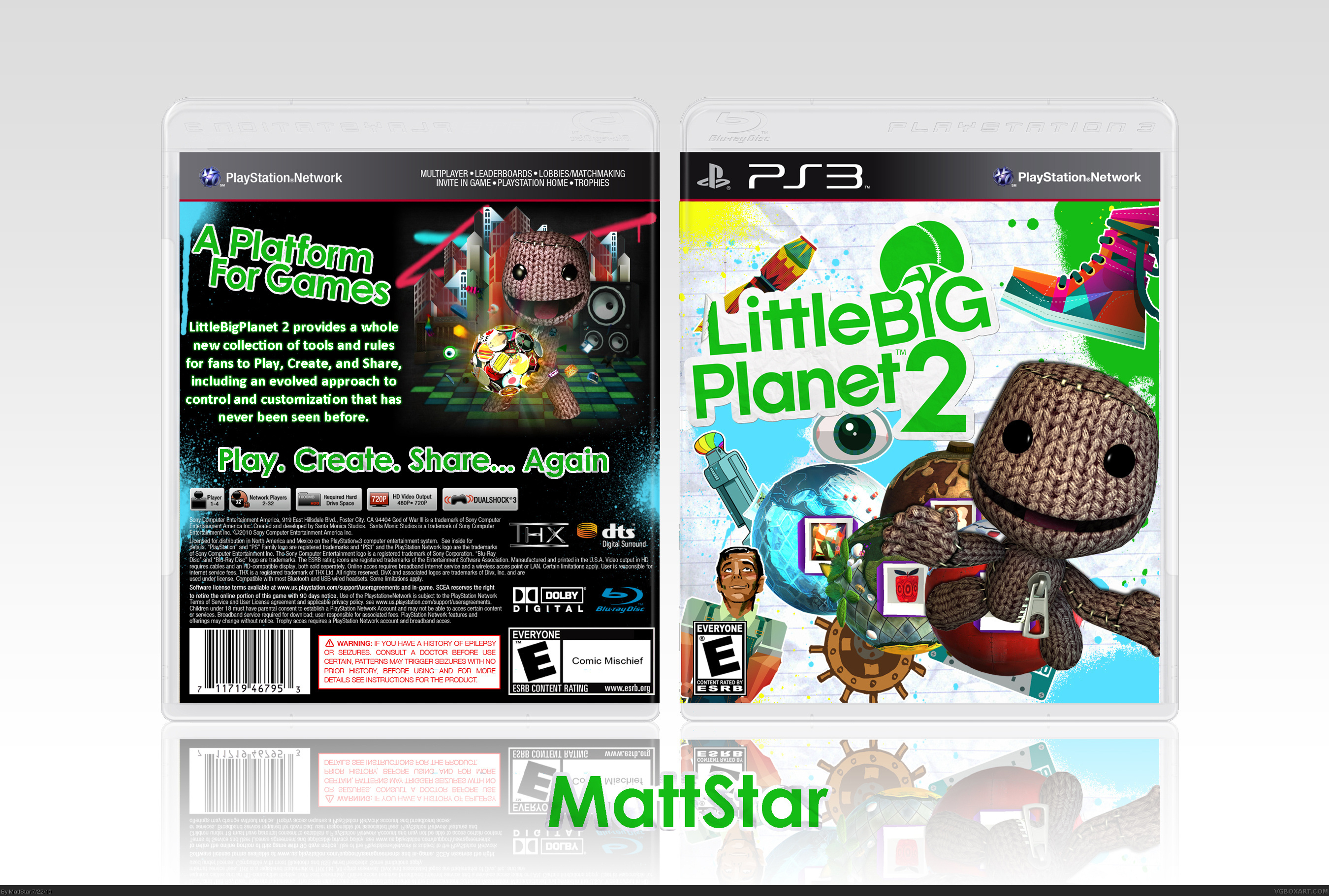 Little Big Planet 2 box cover